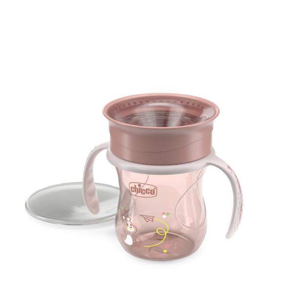 Chicco Hrnek 360 Perfect X s držadly pink, 12m+ (obrázek 7)