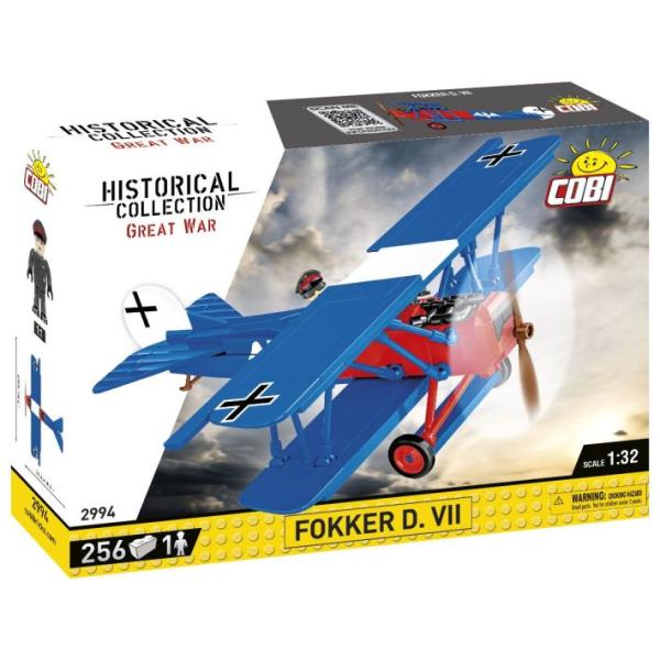 Cobi Great War Fokker D VII, 1:32, 255 k, 1 f