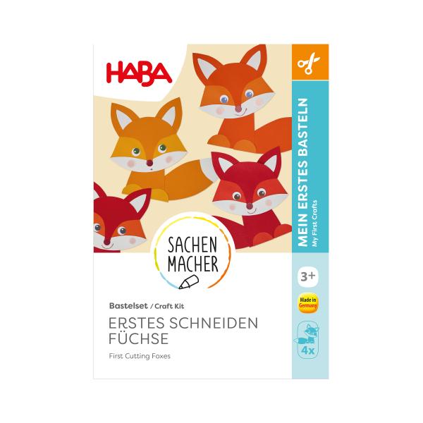 Haba Kreativní sada První stříhací lišky