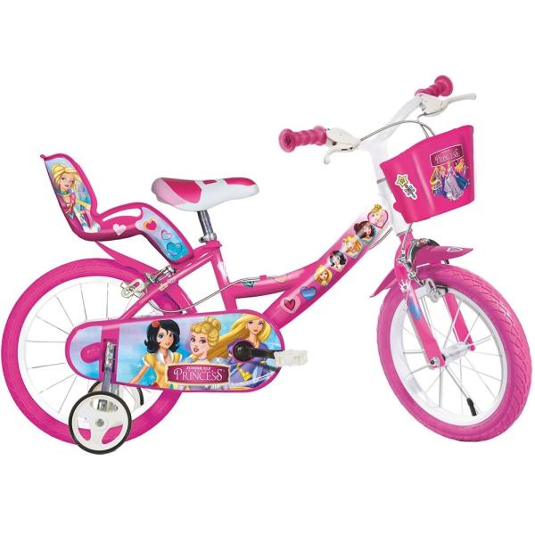 DINO Bikes - Dětské kolo 14" 144R-PRI - Princess