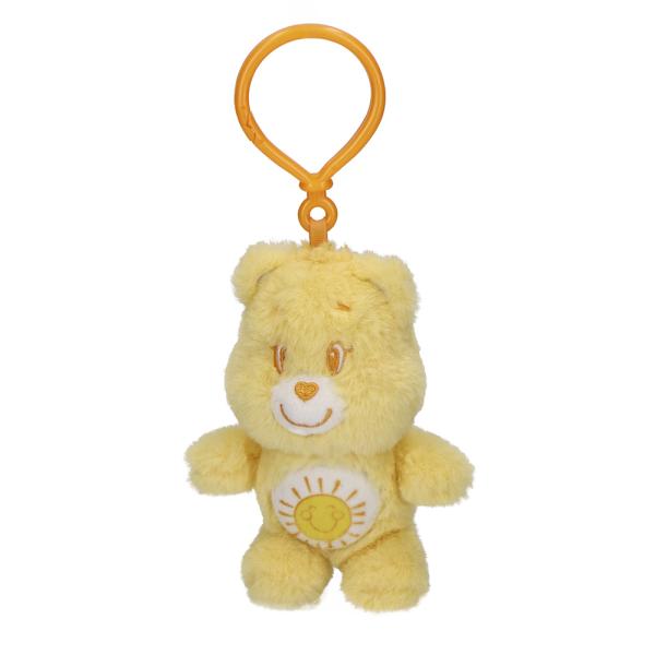 CARE BEARS Žlutý klíčenka plyš 12cm