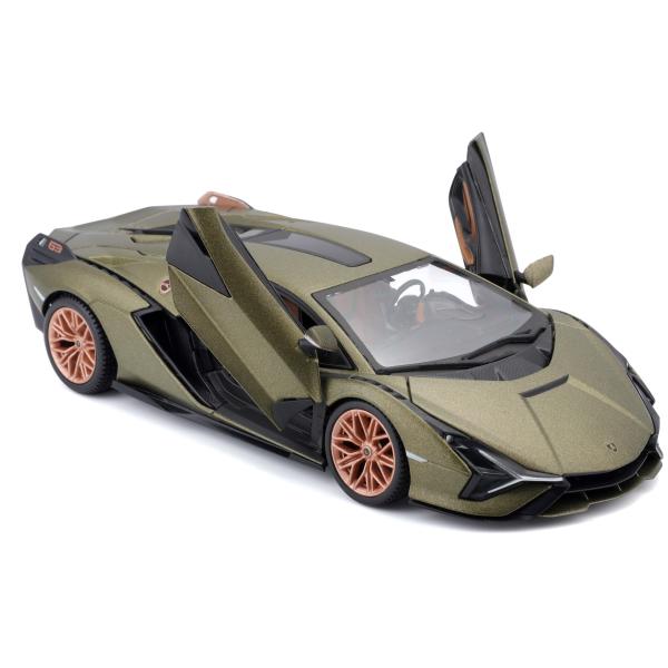 Bburago 1:24 Plus Lamorghini Sian FKP37 – Green