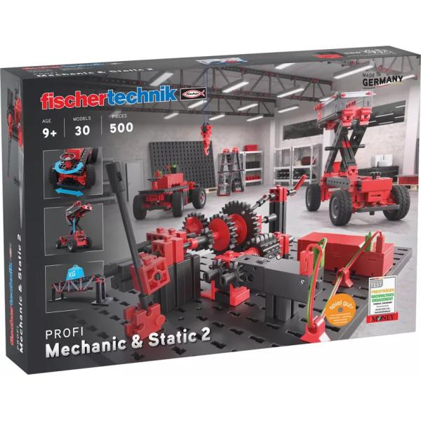 FISCHERTECHNIK Mechanic+Static 2 stavebnice 500 dílů