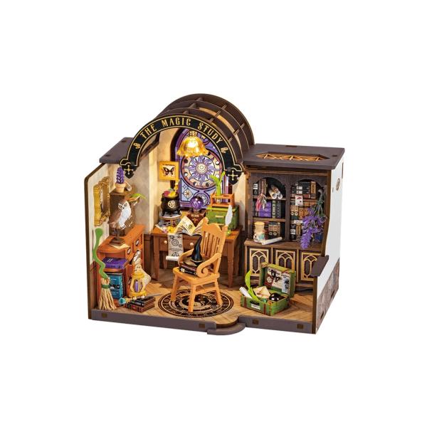 RoboTime Miniatura de casa Taller del Hechicero