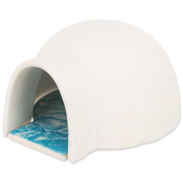 Igloo Trixie s chladicí podložkou pro myši a křečky, keramické 13x9x15cm bílá (obrázek 3)