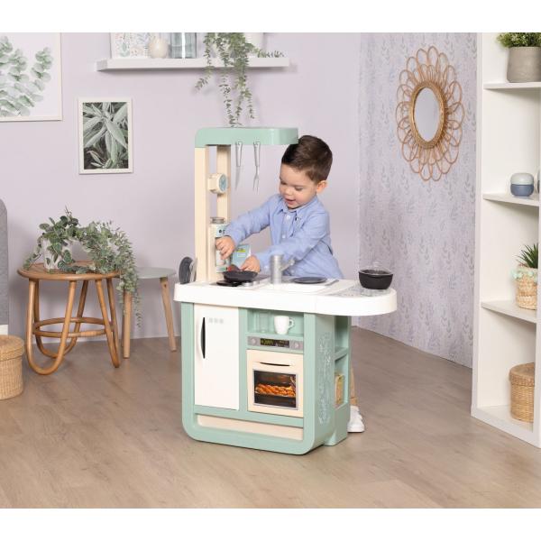 Smoby Kuchyňka Bon Appetit Cherry modro-bílá elektronická (obrázek 4)