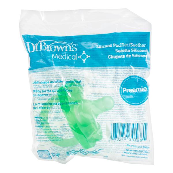 Dr.Browns HappyPaci dudlík MEDICAL Preemie zel. 1ks
