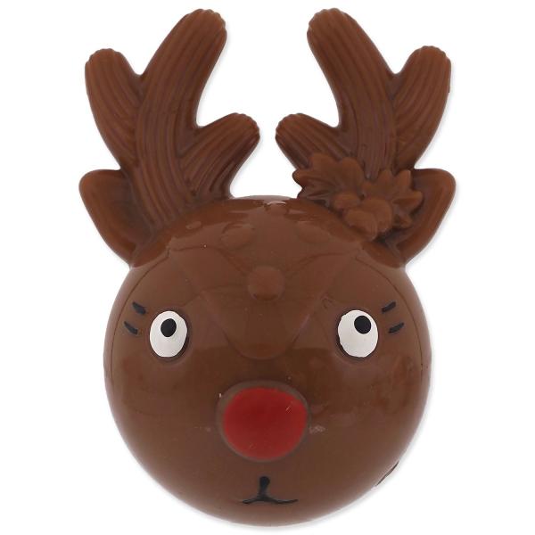 Hračka Dog Fantasy Winter Tale TPR sob 13cm & paroh 18cm