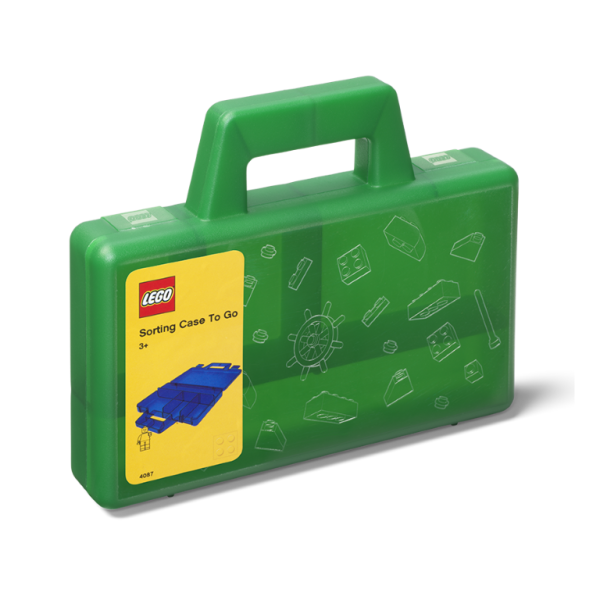 LEGO® úložný box TO-GO - zelená