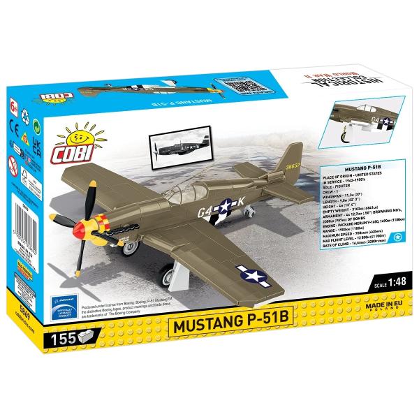Cobi II WW Mustang P-51B, 1:48, 158 ks