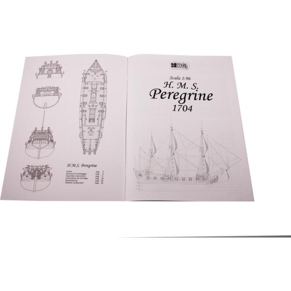 COREL H.M.S. Peregrine 1749 1:96 kit (obrázek 9)