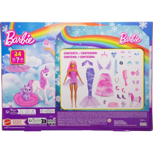 Mattel Barbie Pohádkový Adventní kalendář 2025 (obrázek 6)