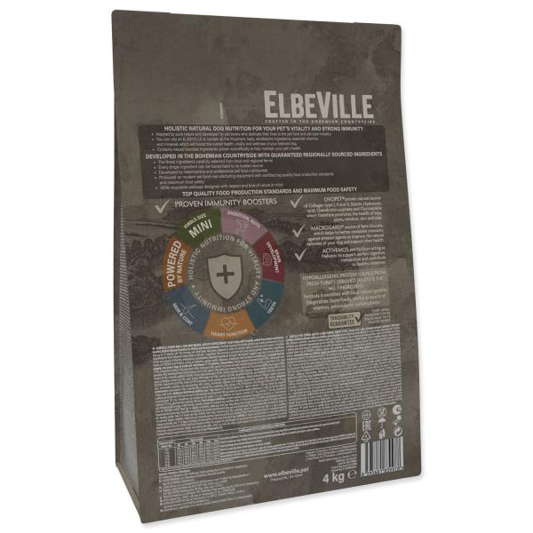 Krmivo ELBEVILLE Puppy and Junior Mini Healthy Development Fresh Turkey 4kg (obrázek 5)