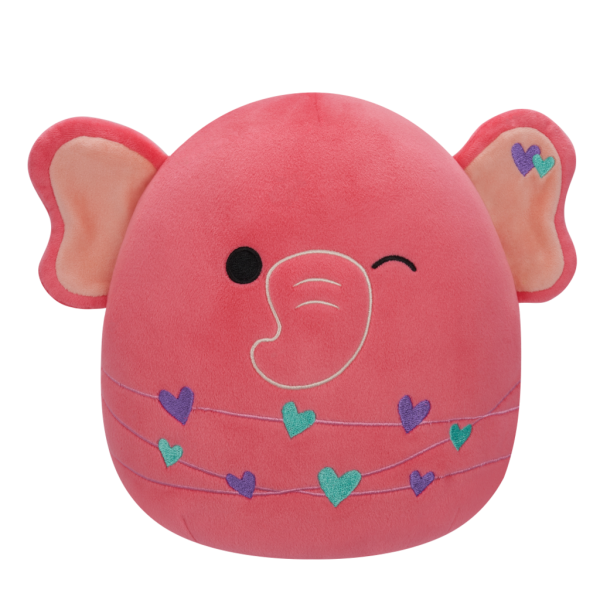 SQUISHMALLOWS Elefante rosa - Kyla, 13 cm
