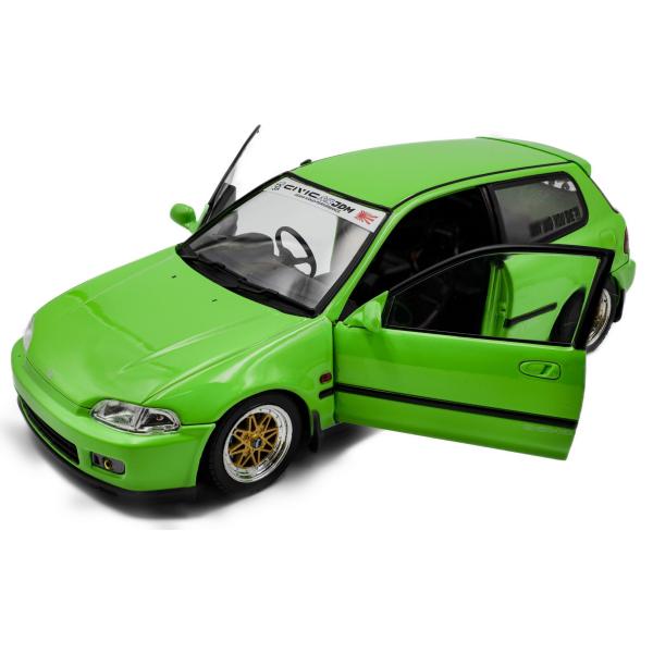 1:18 HONDA CIVIC (EG6) SOLIDO WORKS NEON GREEN