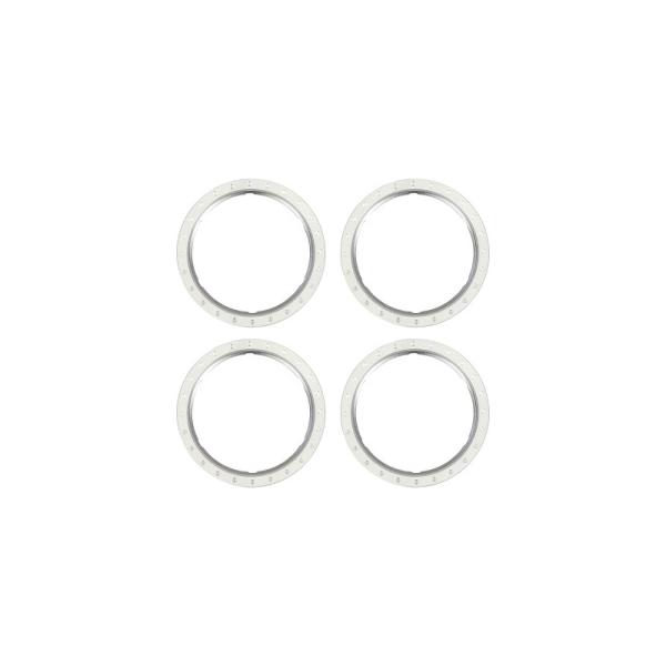 Traxxas kroužek Beadlock hliníkový stříbrný (4)