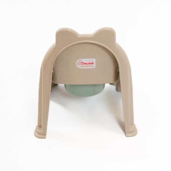 Doloni ECO Line Dětský nočník s tygrem Eco béžovo-zelený