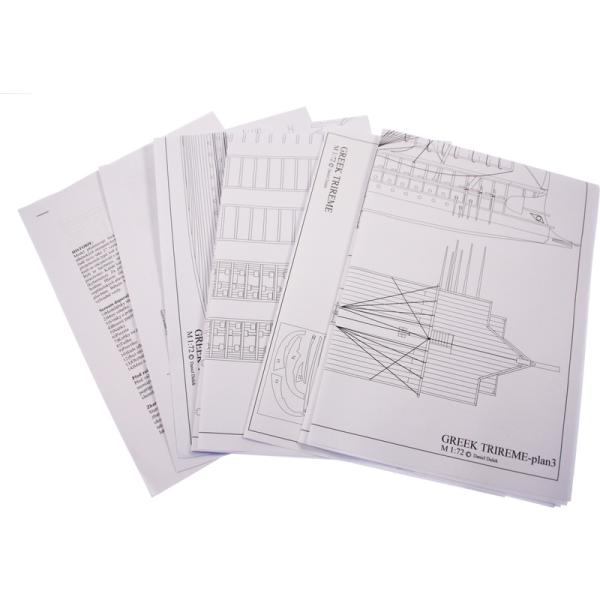 Dušek Řecká triréma 480 př.n.l 1:72 kit (obrázek 11)