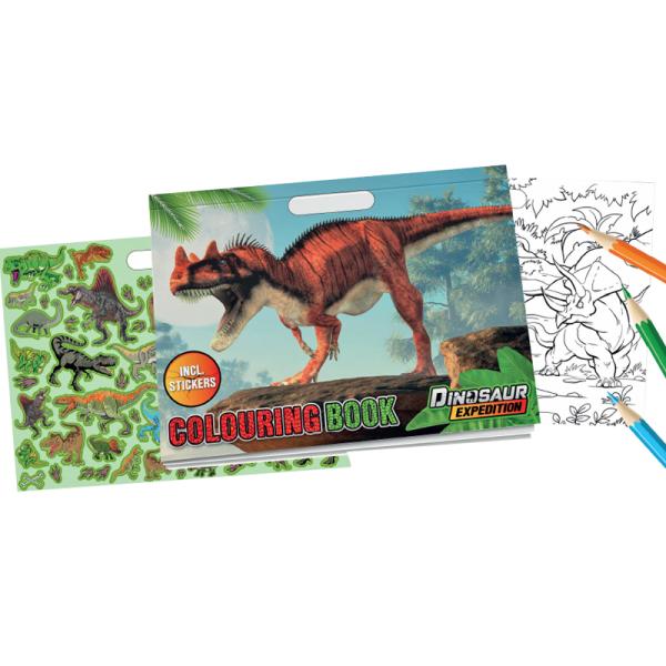 Omaľovánky 26x35,5cm 25listov so samolepkami