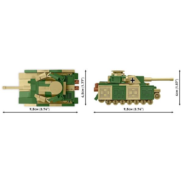 Cobi Panzer IV Ausf J, 1:72, 128 k (obrázek 7)