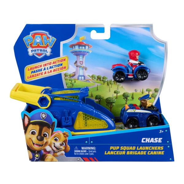 Spin Master Paw Patrol Vystřelovací zařízení Chase (obrázek 3)