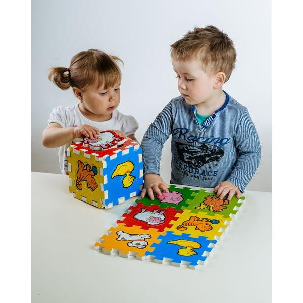 Pěnové puzzle Moje první zvířátka 15x15x1, 2cm 6ks MPZ (obrázek 6)