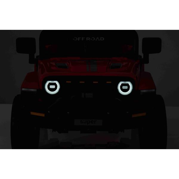 Elektrické autíčko OFFROAD NEW s pohonem zadních kol, růžové, Lithiová baterie (obrázek 11)