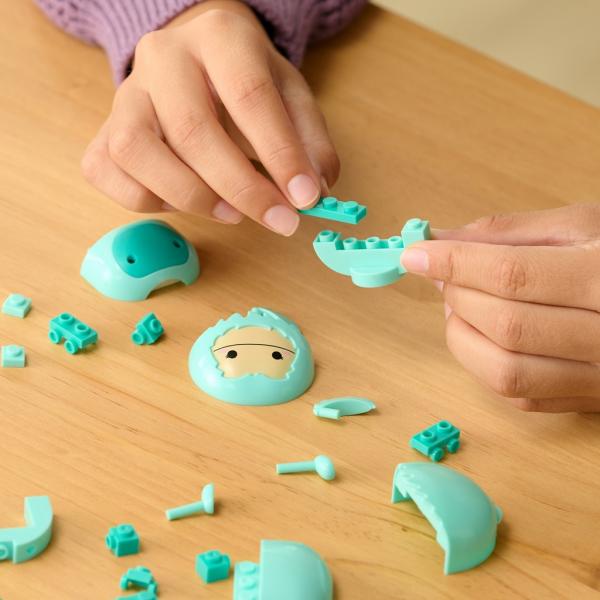 SQUISHMALLOWS stavebnice BLDR – Sada 4 postaviček