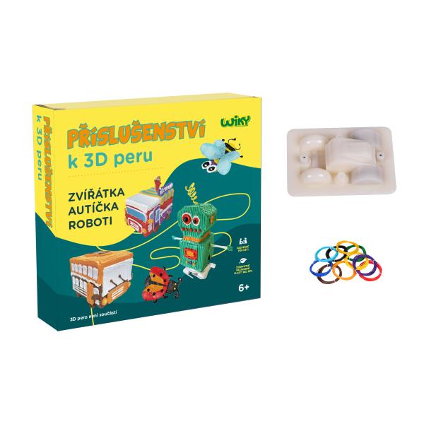 Jazdiace autá pre 3D pero WIKY - český obal