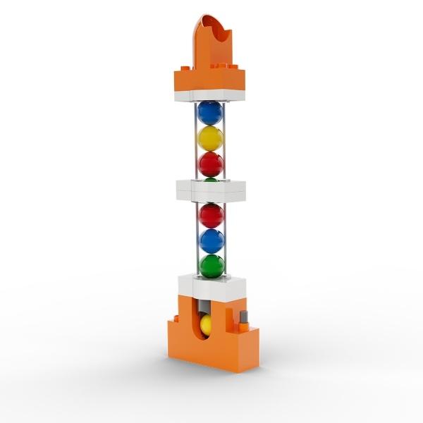 HUBELINO Kuličková dráha – rozšíření 24 ks, výtah