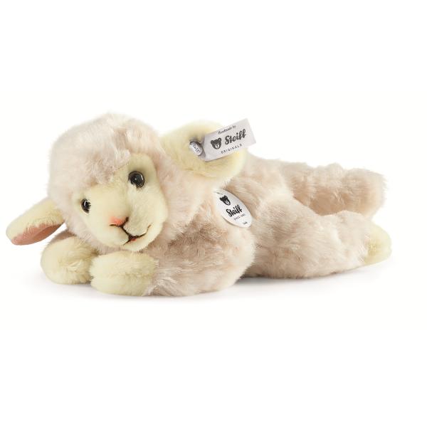 STEIFF Originals Little friend Linda jehňátko, bílá plyšová hračka