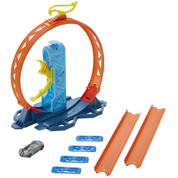 Hot Wheels Track builder set pro stavitele - nakopávací smyčka