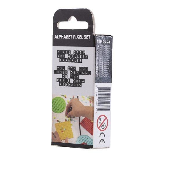 PIXIE CREW tematická sada malých pixelů s písmeny a znaky