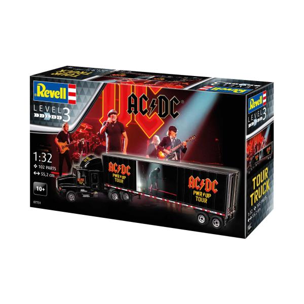 Plastic ModelKit truck 07731 – AC/DC Tour Truck „Power Up“ (1:32)