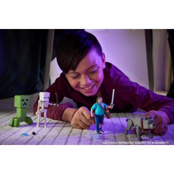Mattel Minecraft JFR44 Filmová Figurka Skeleton (obrázek 6)