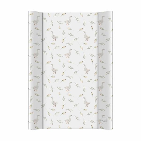 CEBA Podložka přebalovací 2-hranná s pevnou deskou (50×70) Basic Goose