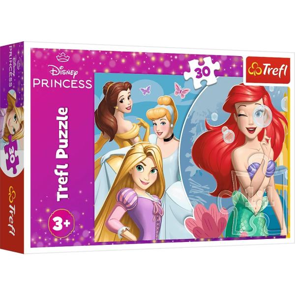 Trefl Disney puzzle 30 dílků Krásný den pro princezny