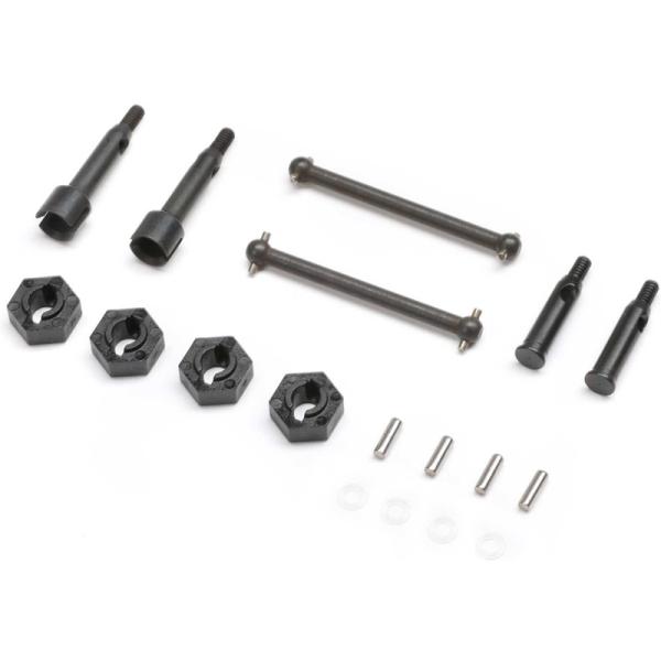 Alberi di trasmissione, assi delle ruote, esagoni di trascinamento: Micro-B