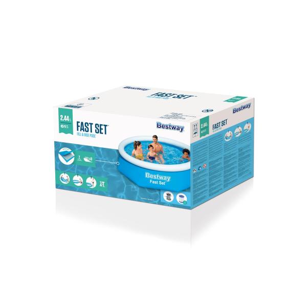 Bestway® Nafukovací bazén 57450 My First Fast Set™, 244 x 61 cm s filtrací (obrázek 7)