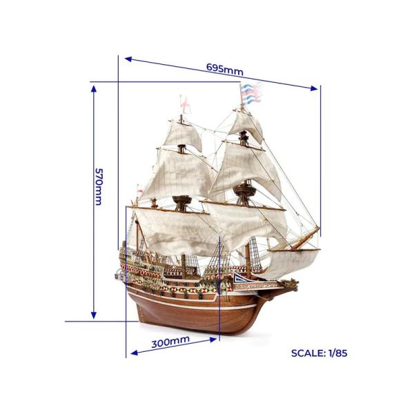 OCCRE HMS Revenge 1:85 kit