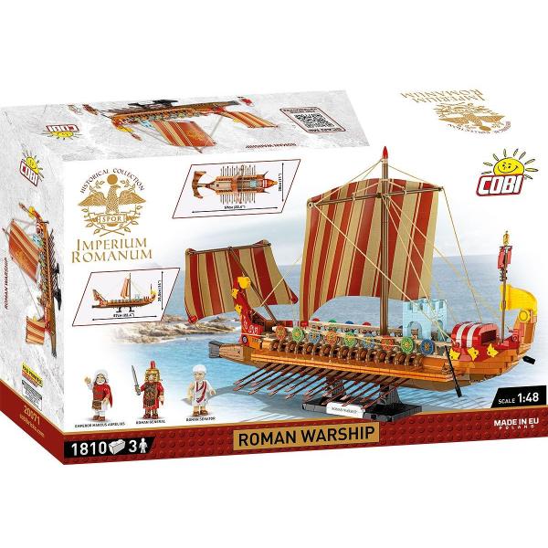 Cobi Římská válečná loď - Imperium Romanum 1:48 (obrázek 8)