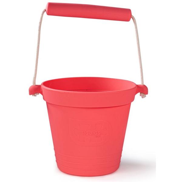 Secchio Da Spiaggia Bigjigs Toys Rosa Scuro-image