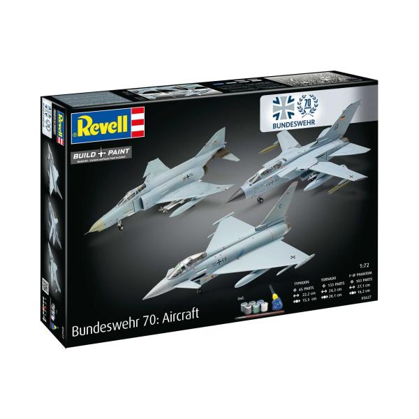 Gift-Set letadla 05627 - 70 Years Bundeswehr: Aircraft (1:72)