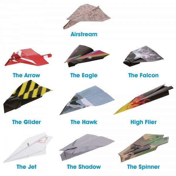 Papírová letadla (obrázek 4)