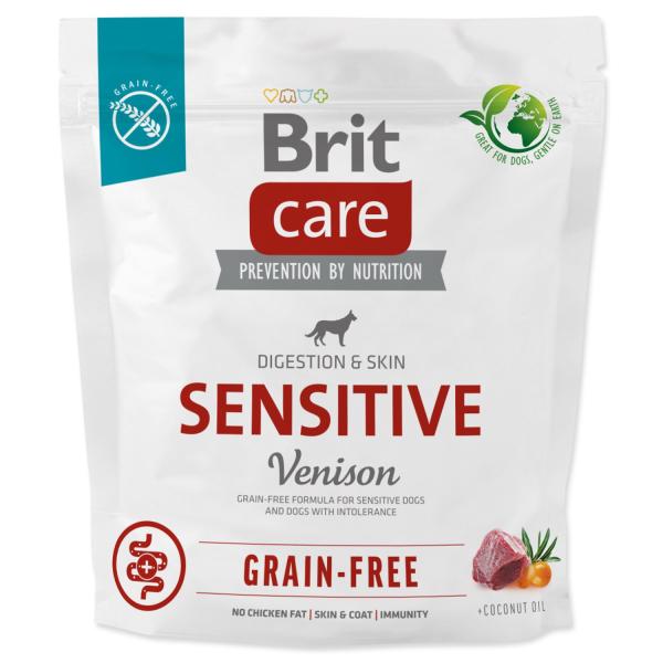 Krmivo Brit Care Dog Grain-free sensitive Venison 1kg