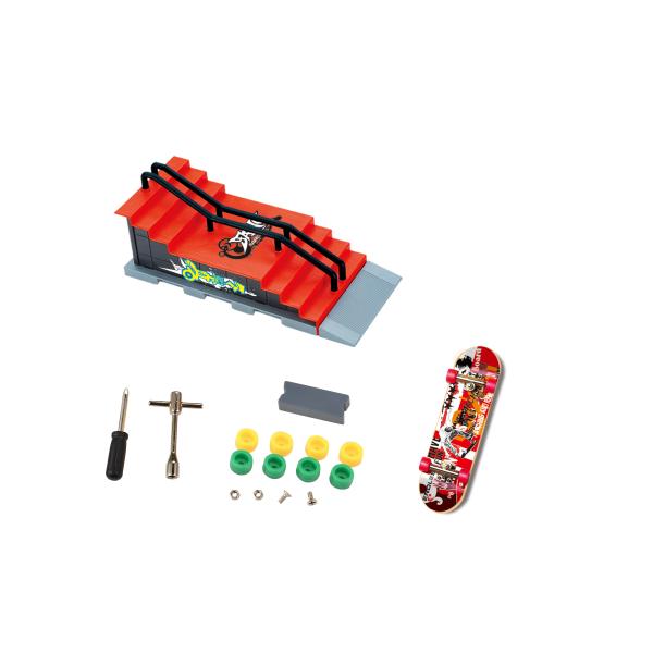 Fingerboard sada so schodami 23,5x10x9,5 cm