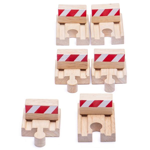 Bigjigs Rail Nárazníky 6 ks