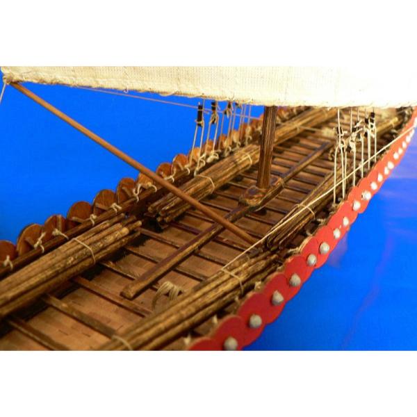 Dušek Vikingská prodloužená loď 1:72 kit (obrázek 10)