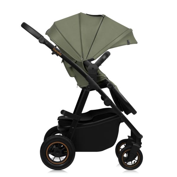 LIONELO Kočárek kombinovaný Amber Plus 3v1 Green Forest