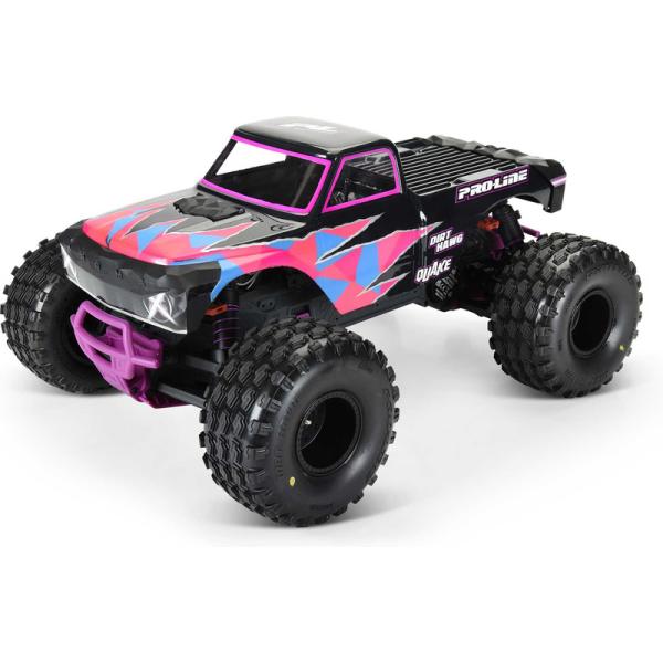 Pro-Line kolo 1:10 s pneu Dirt Hawg 2.0 2.6", disk černý Stock (2): Arrma Quake, Gorgon (obrázek 5)